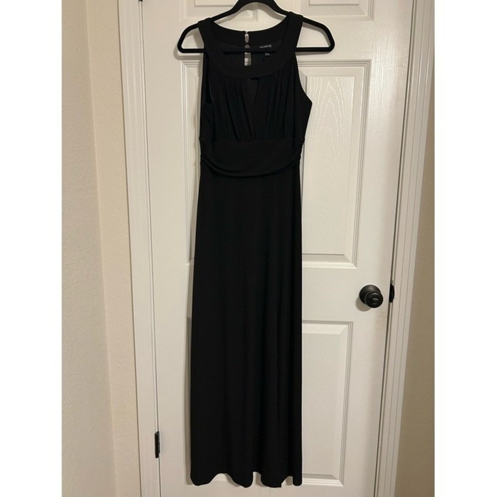 Enfocus Studio‎ Black Sleeveless Maxi Dress